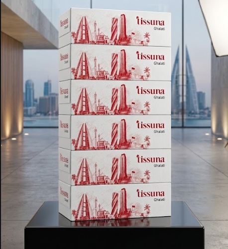 Tissuna ghalati Facial Tissue 120sheetx2play - 7pcs/PKT