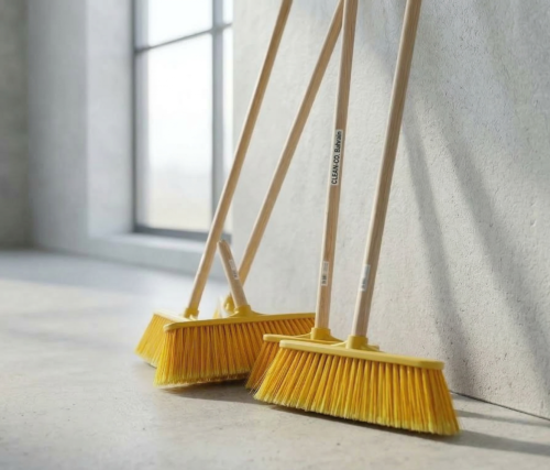 NORMAL FLOOR BRUSH WITH STICK -1PCS