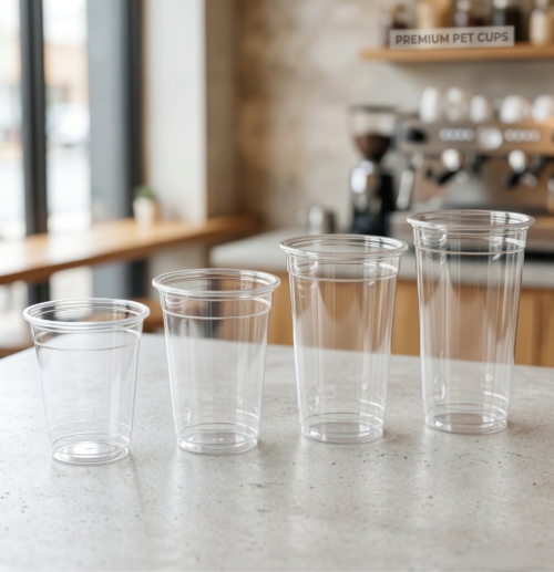 ARNON CLEAR PET JUICE CUP & LID -1000PCS