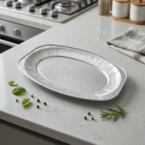 Aluminum Oval Platter