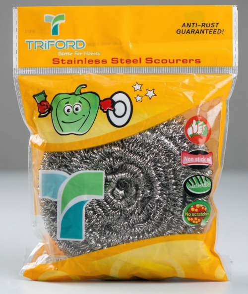 Triford Stainless Steel Scourers – The Heavy-Duty Cleaning Essential